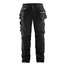 1805-2513 Softshell Work Trousers with Holster Pockets - Blåkläder 