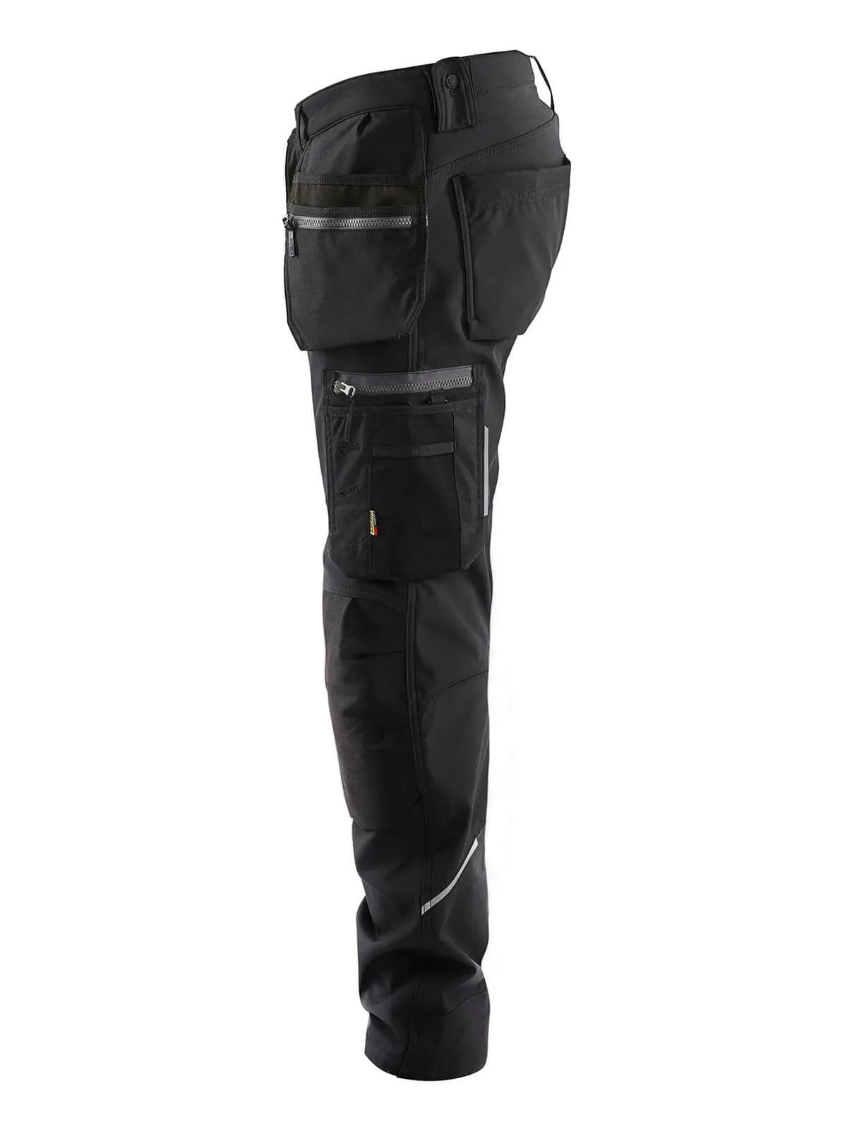 1805-2513 Softshell Work Trousers with Holster Pockets - Blåkläder 