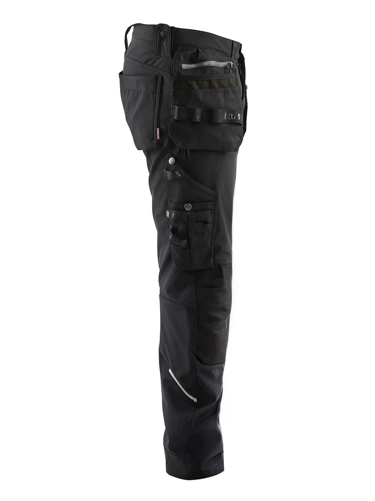 1805-2513 Softshell Work Trousers with Holster Pockets - Blåkläder 