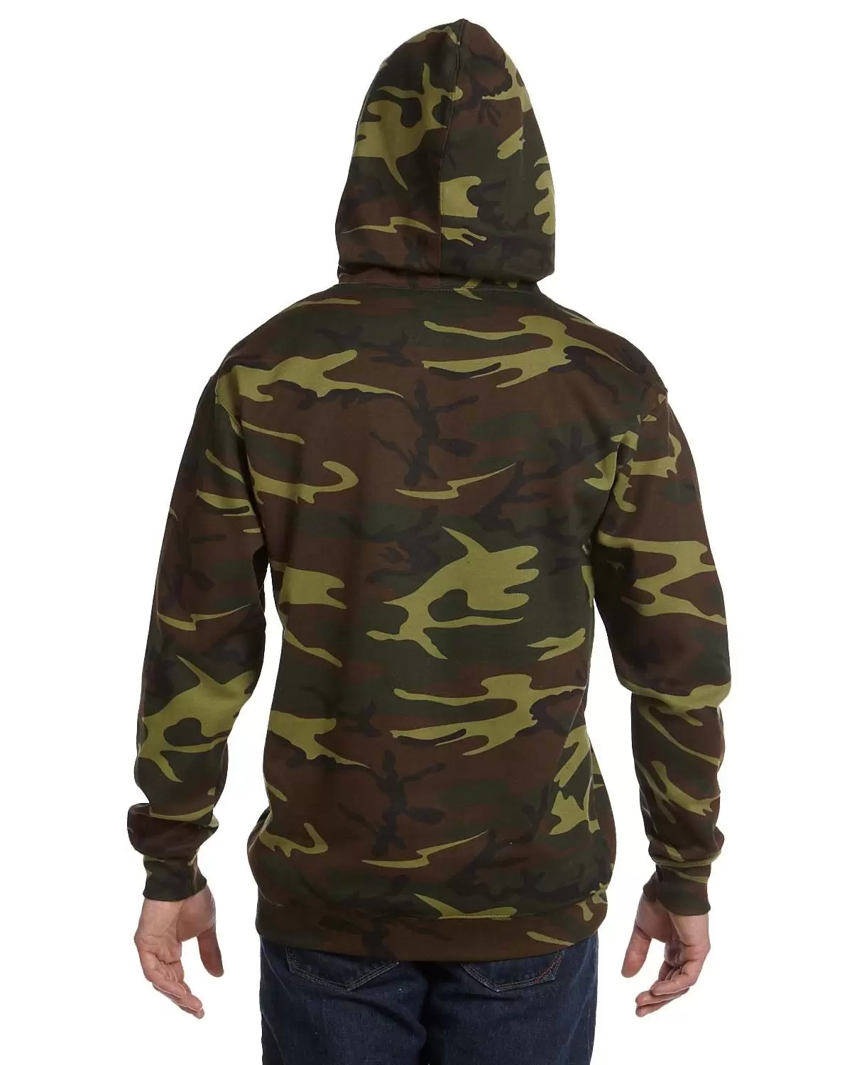 3969 Code V Camouflage Pullover Hooded Sweatshirt  SKU: 3969