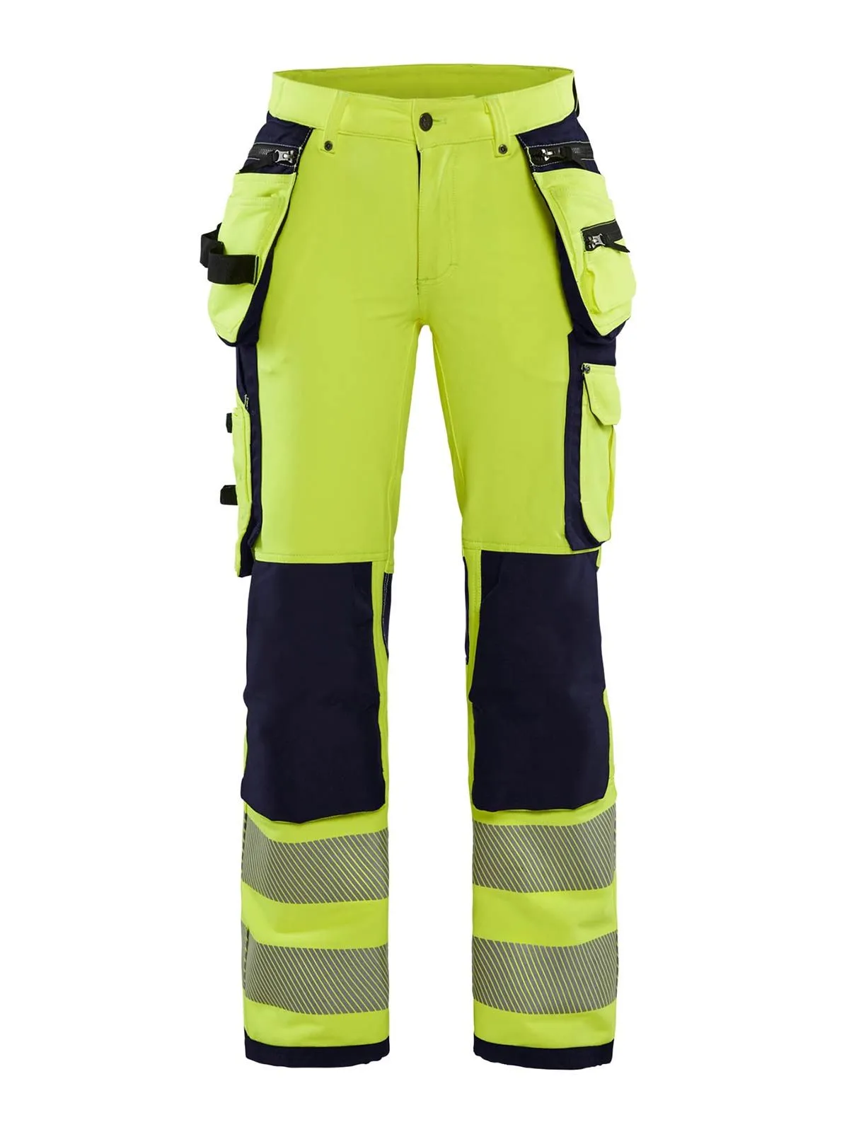 7197-1642 Women's Work Trousers High Vis 4-Way Stretch - Blåkläder