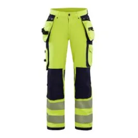 7197-1642 Women's Work Trousers High Vis 4-Way Stretch - Blåkläder