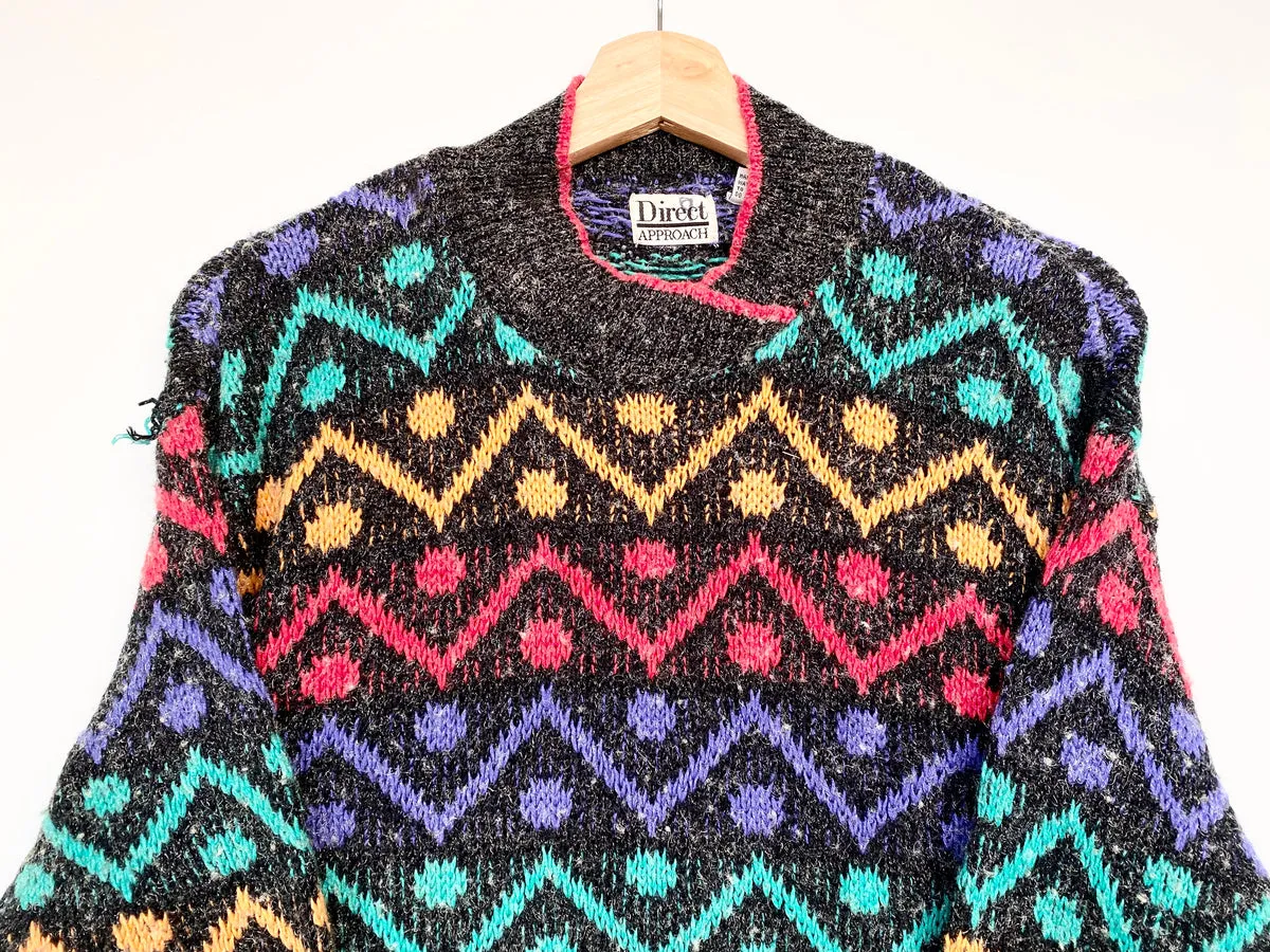 90s Grandad jumper (M)