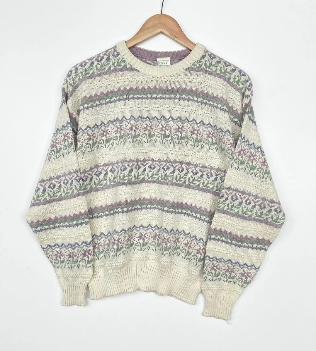 90s Grandad jumper (S)