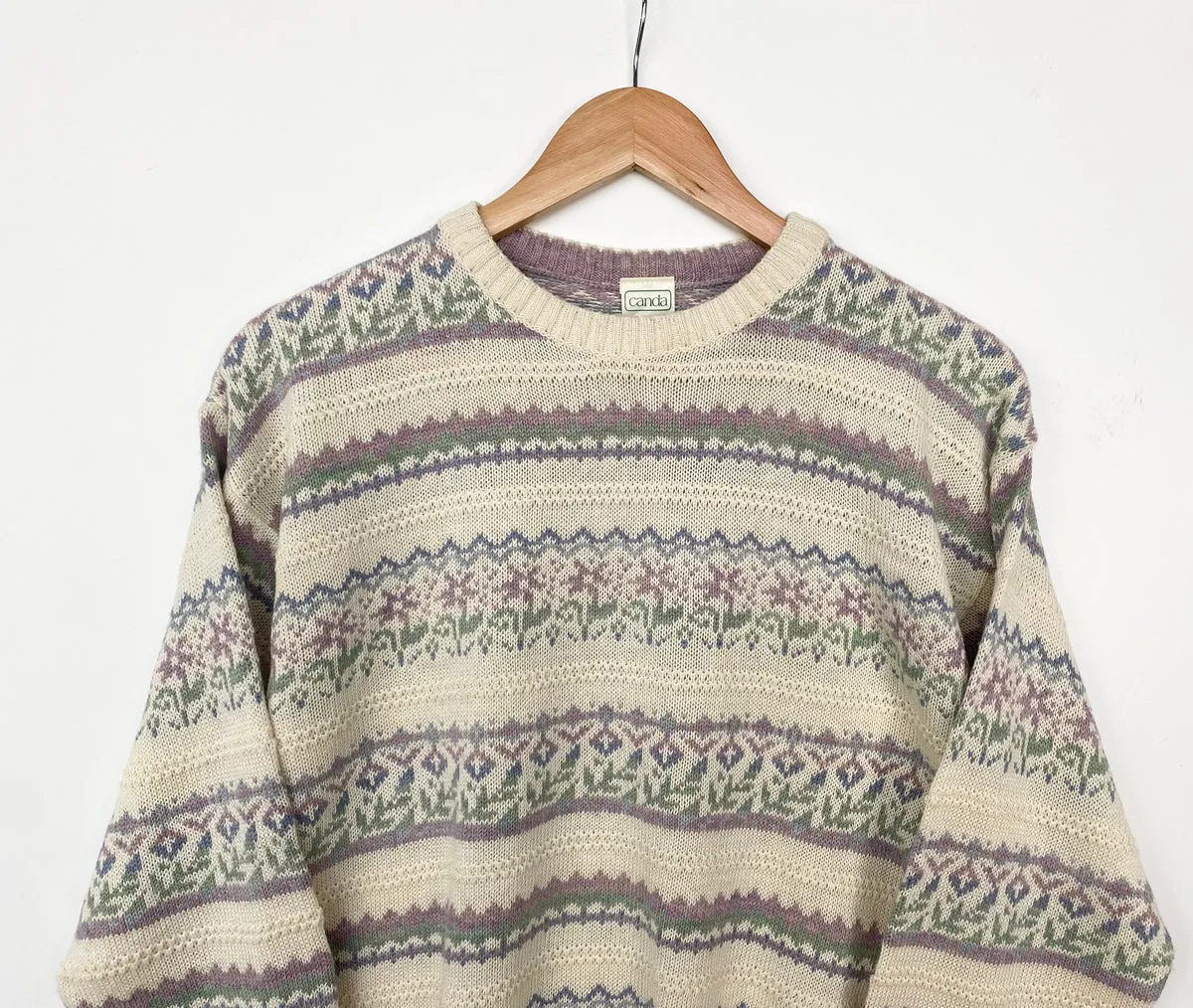 90s Grandad jumper (S)