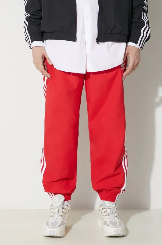 adidas Originals joggers Adicolor Woven Firebird Track Top red color IT2498