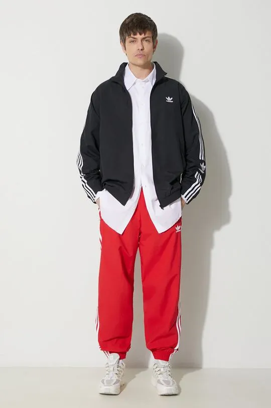 adidas Originals joggers Adicolor Woven Firebird Track Top red color IT2498