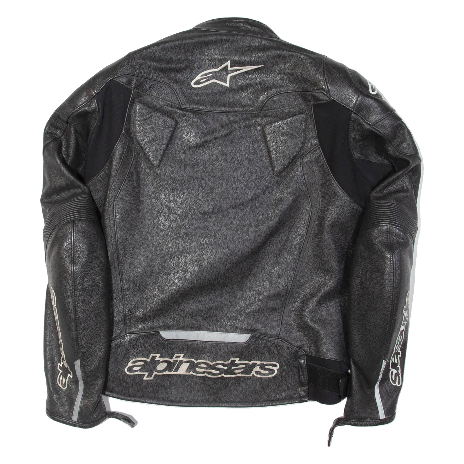 ALPINESTARS Mens Motorcycle Jacket Black Leather L