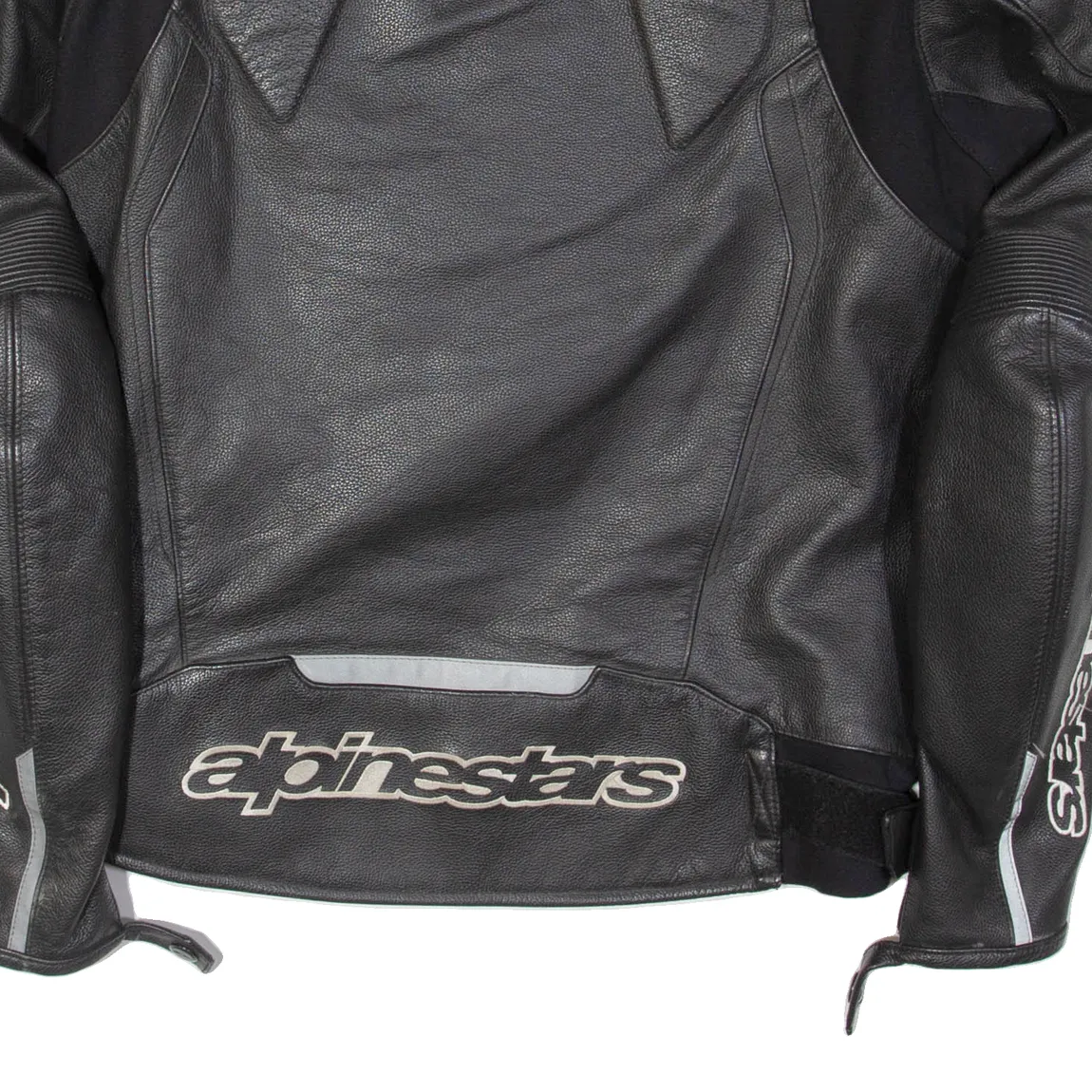 ALPINESTARS Mens Motorcycle Jacket Black Leather L