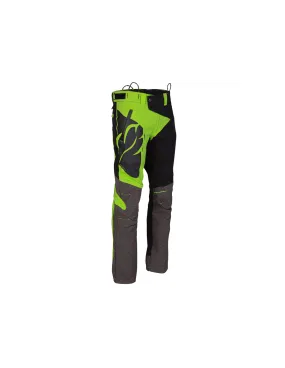 Arbortec - AT4185 Arborflex Pro Skin Trousers - Lime Black - 2020ppe Color Green Size XS Leg Size Reg Leg