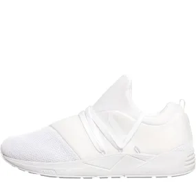 ARKK Copenhagen Mens Raven Mesh Trainers Triple White