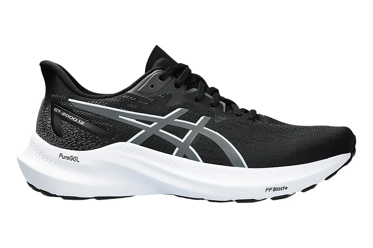 Asics GT-2000 12 2E Black/Carrier Grey Womens