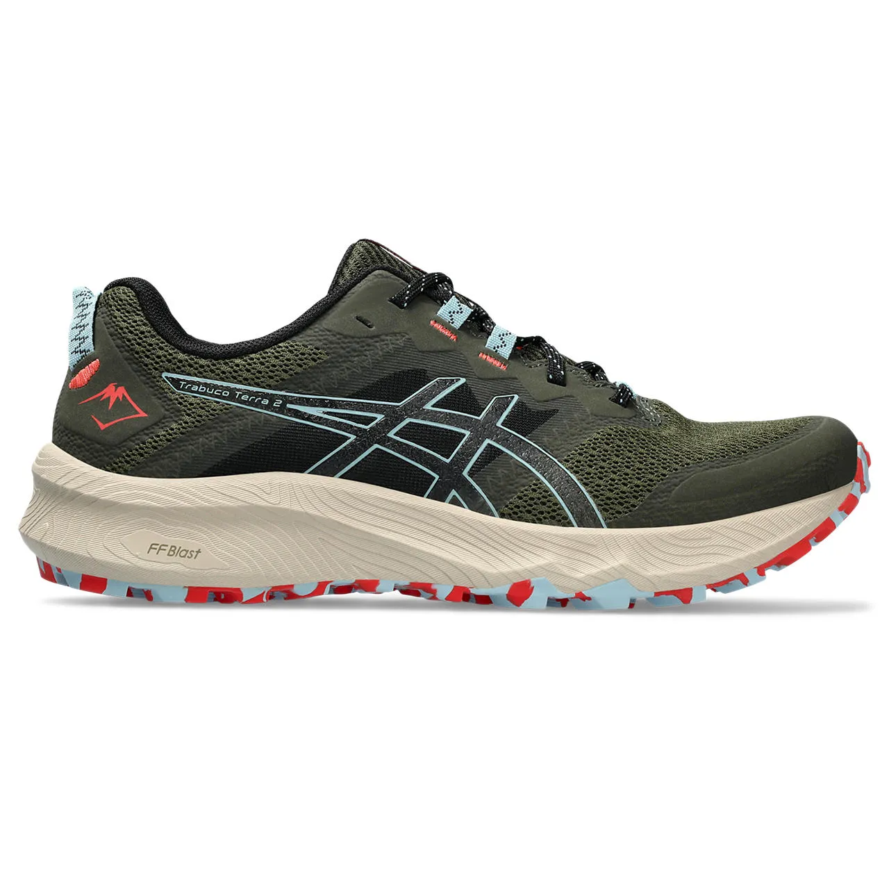 Asics Men's Trabuco Terra 2 Smog Green/Smoke Blue | Buy Asics Men's Trabuco Terra 2 Smog Green/Smoke Blue here | Outno