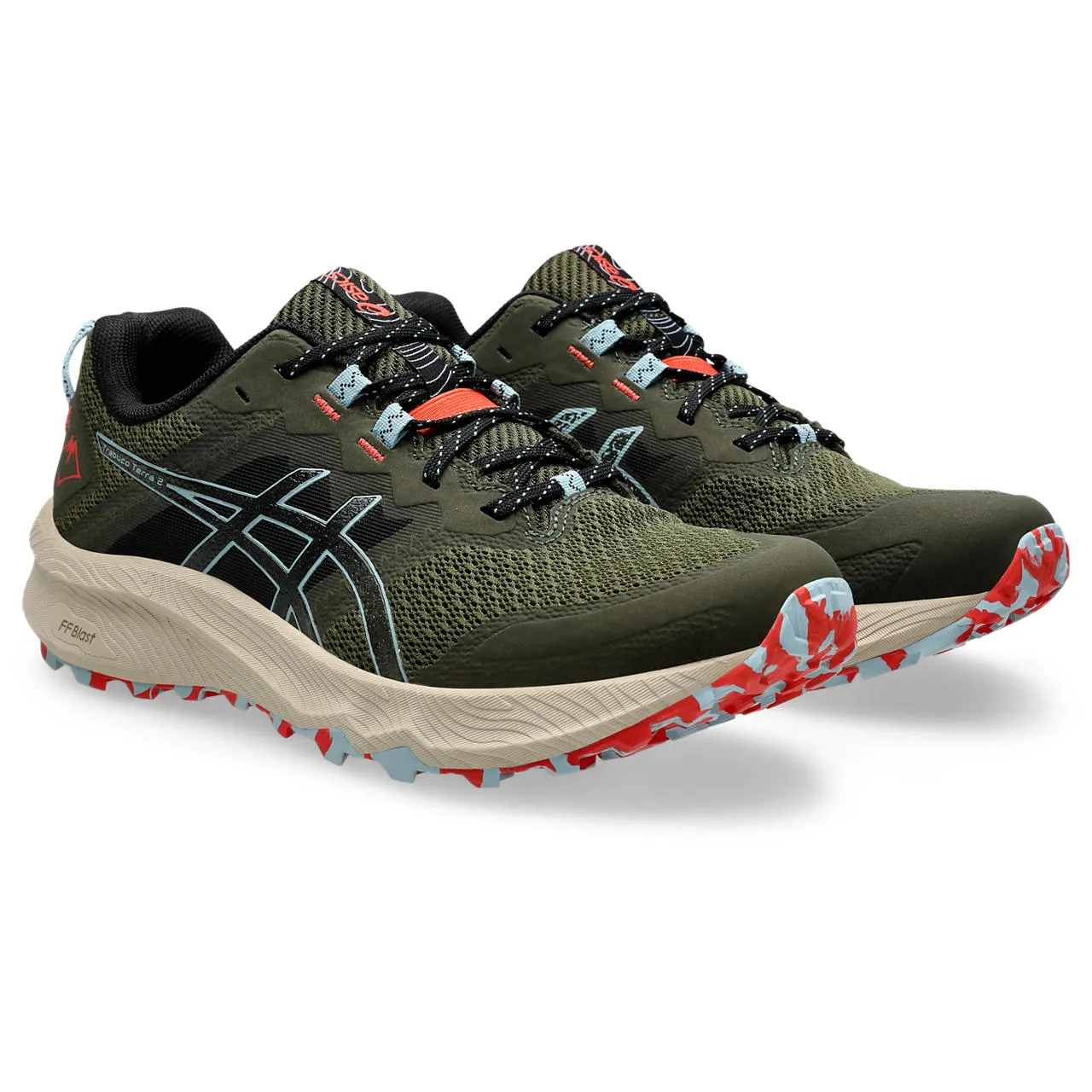 Asics Men's Trabuco Terra 2 Smog Green/Smoke Blue | Buy Asics Men's Trabuco Terra 2 Smog Green/Smoke Blue here | Outno