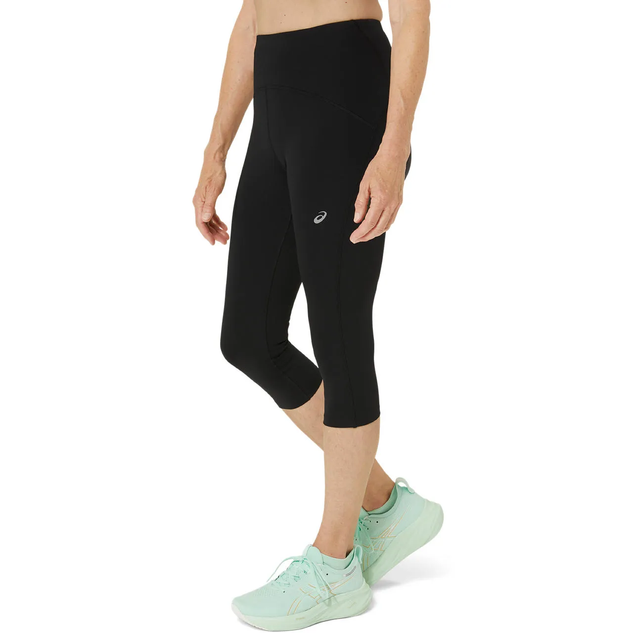 Asics Women's Road High Waist Capri Tight Performance Black | Buy Asics Women's Road High Waist Capri Tight Performanc