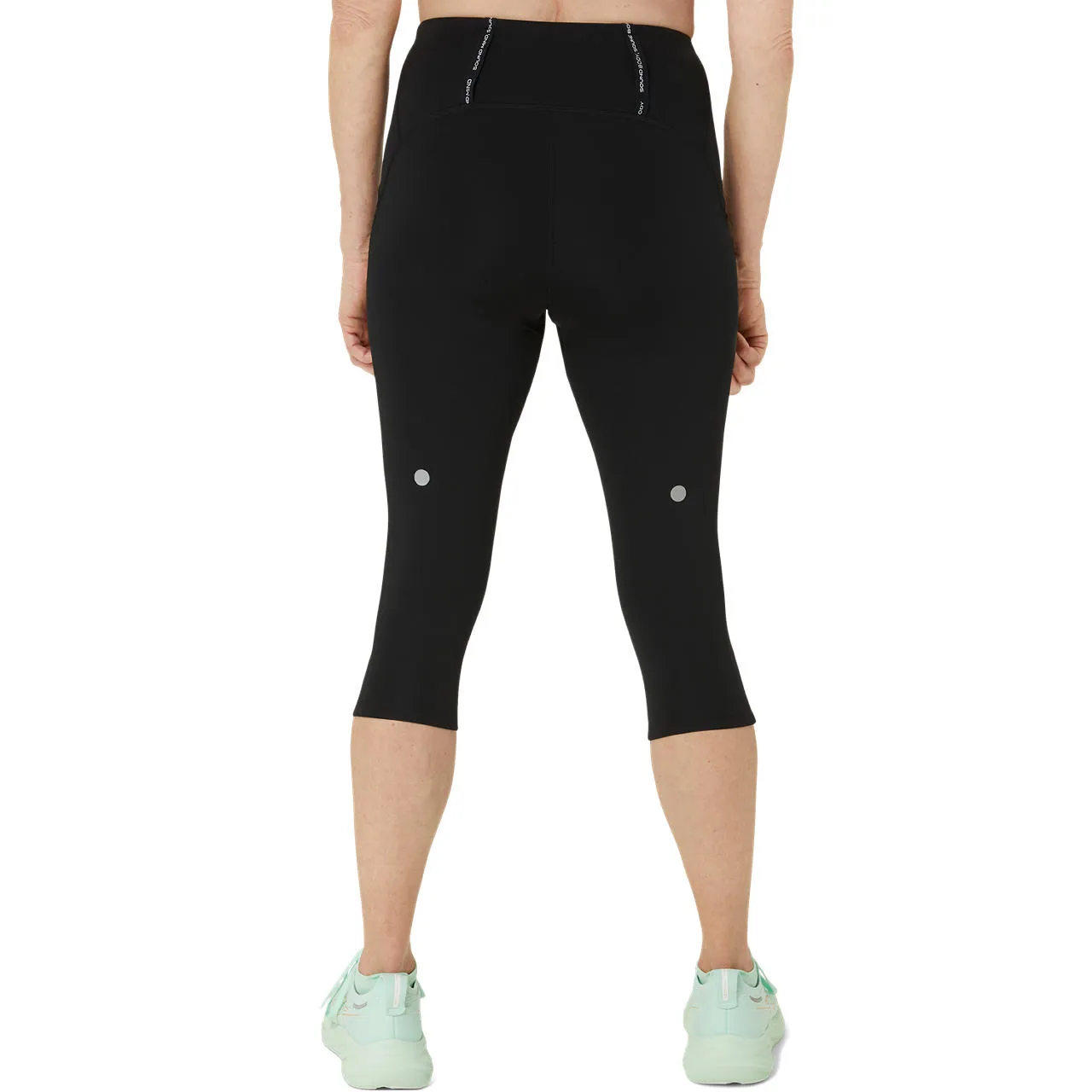 Asics Women's Road High Waist Capri Tight Performance Black | Buy Asics Women's Road High Waist Capri Tight Performanc