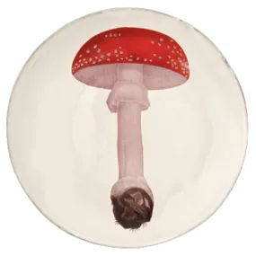 Astier de Villatte   Medium Agaric Fausse Oronge Umbrella Plate