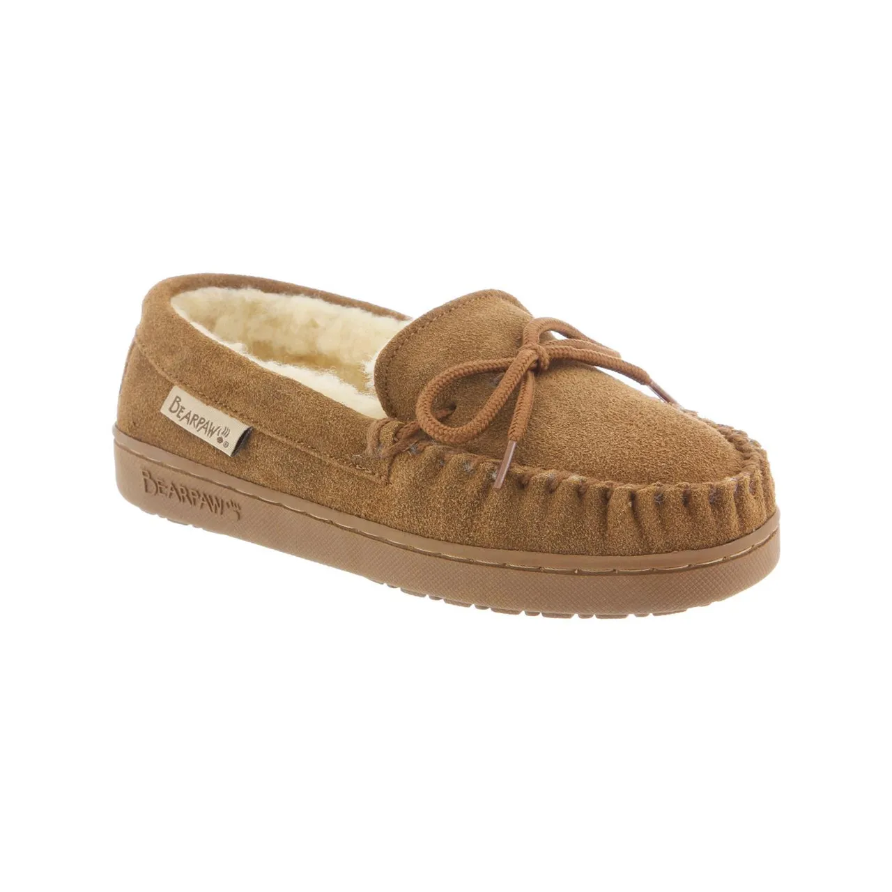 Bearpaw Kids' Moc Suede Slipper - Youth - Boys / Girls - 1295Y