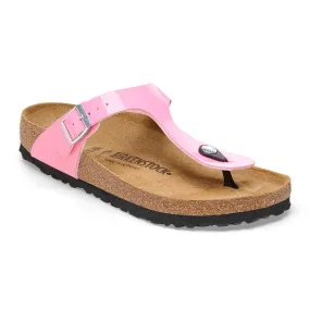 Birkenstock Gizeh BF Sandals - Patent Candy Pink / Black