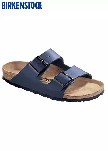 Birkenstock Men’s Arizona Birko-Flor Blue Sandals