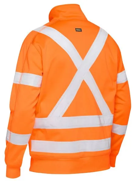 Bisley X Taped Hi Vis 1/4 Zip Pullover (BK6814XT)-