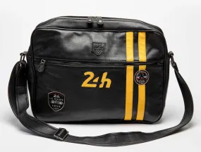 Black shoulder bag 24 h du mans raoul 4