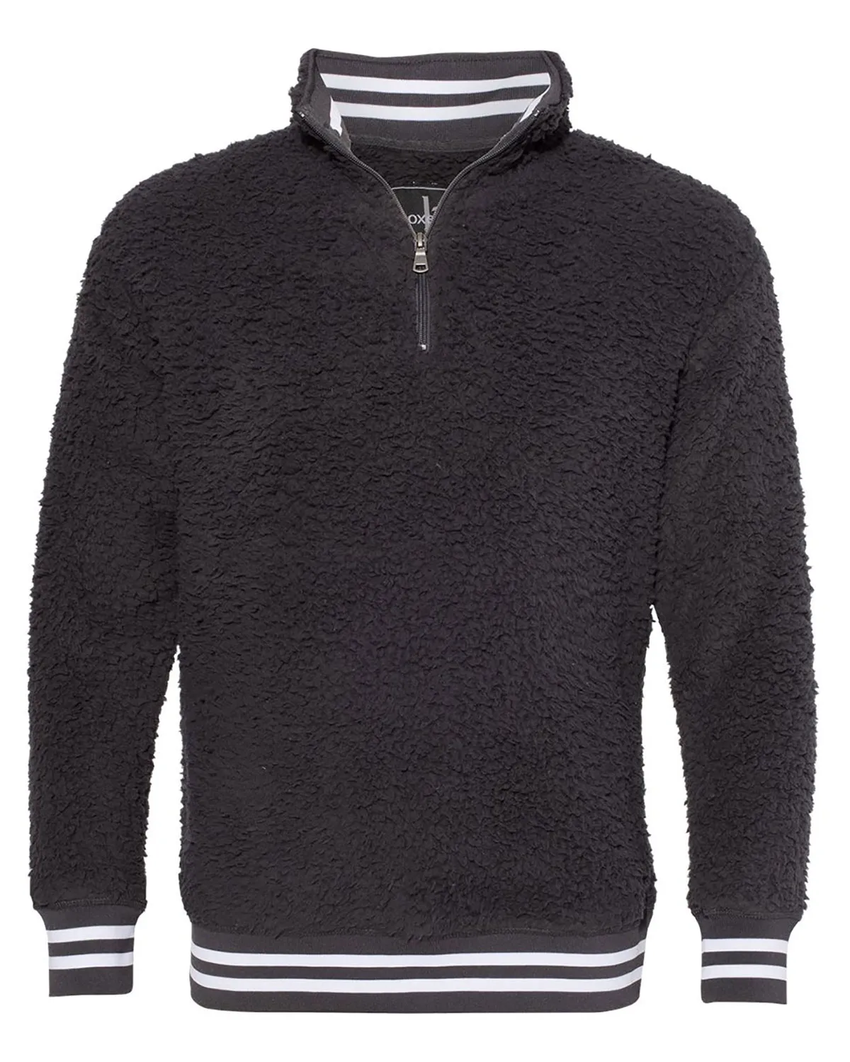 BOXERCRAFT Q20 Men Varsity Sherpa Quarter-Zip Pullover