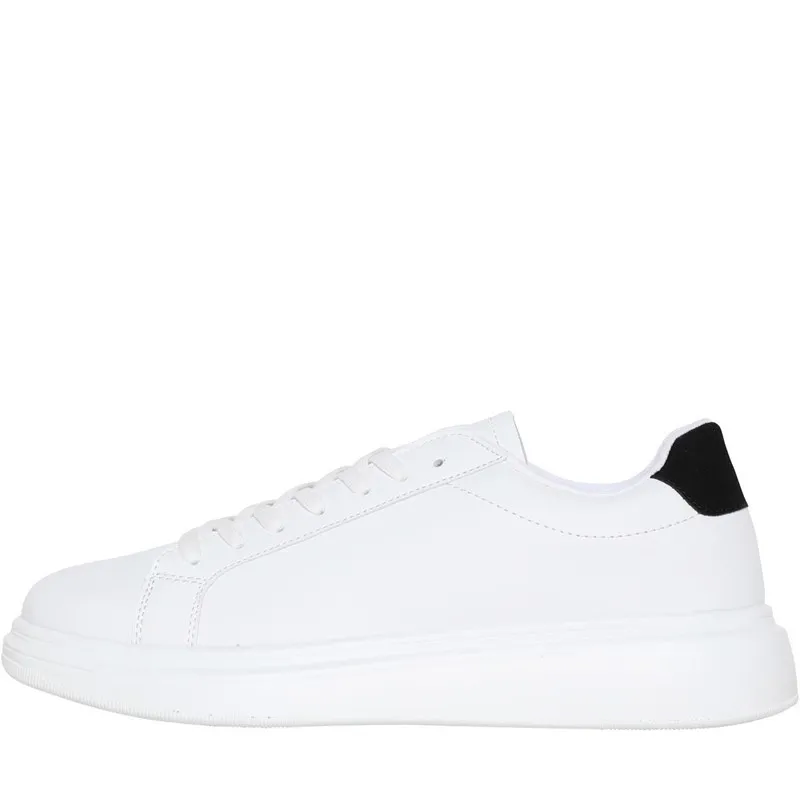 Brave Soul Mens Royal Trainers White/Black