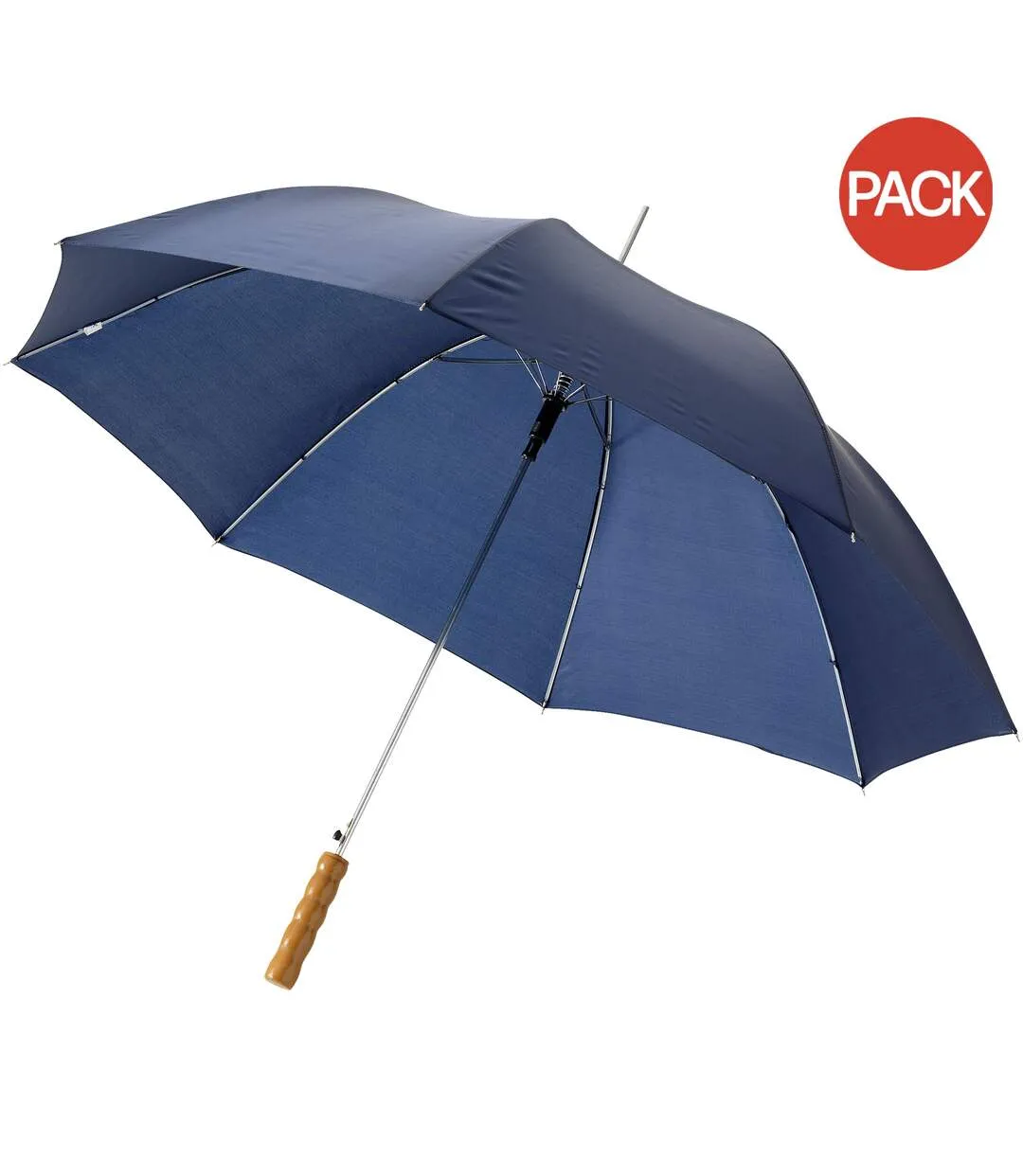 Bullet 23in Lisa Automatic Umbrella (Pack of 2) (Navy) (83 x 102 cm) - UTPF2515