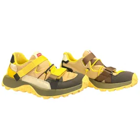 Camper Yellow and Khaki Trainers - 6