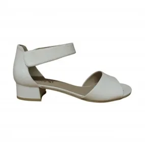 Caprice 28212 42 102 | White Leather | Womens Smart Sandals