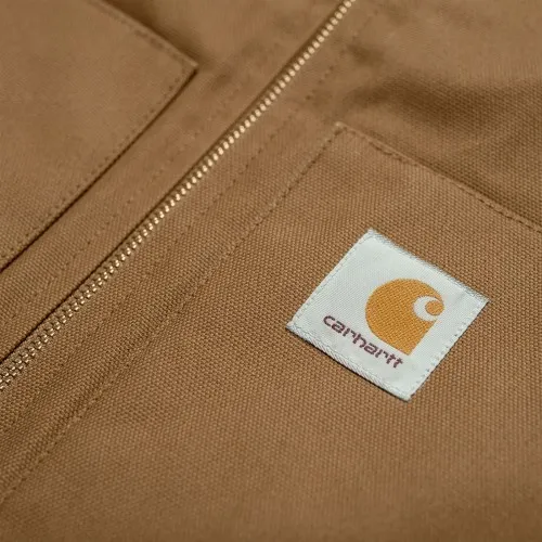 Carhartt WIP Dearborn Canvas Vest Hamilton Brown