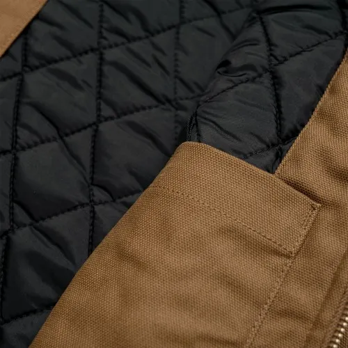 Carhartt WIP Dearborn Canvas Vest Hamilton Brown