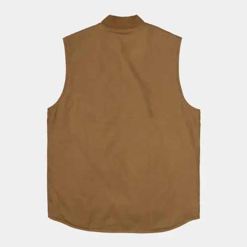 Carhartt WIP Dearborn Canvas Vest Hamilton Brown