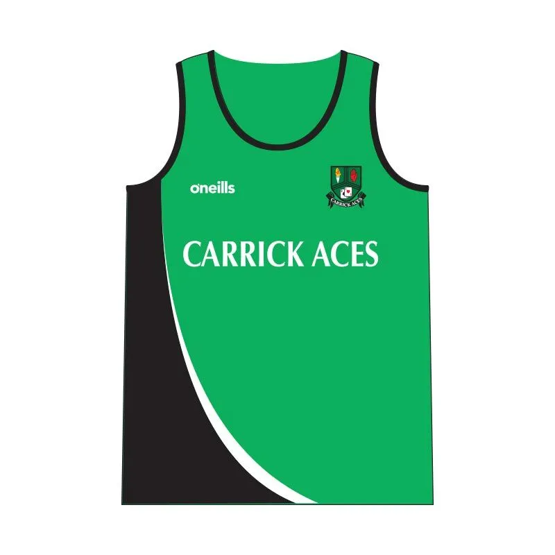 Carrick Aces Athletics Club Kids' Printed Athletics Vest