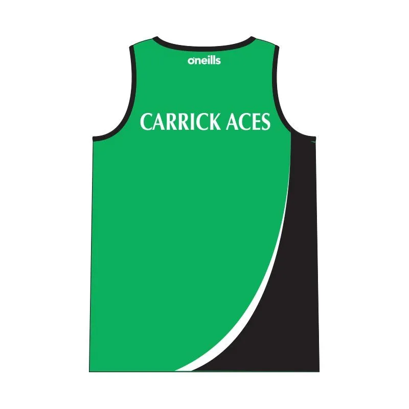 Carrick Aces Athletics Club Kids' Printed Athletics Vest