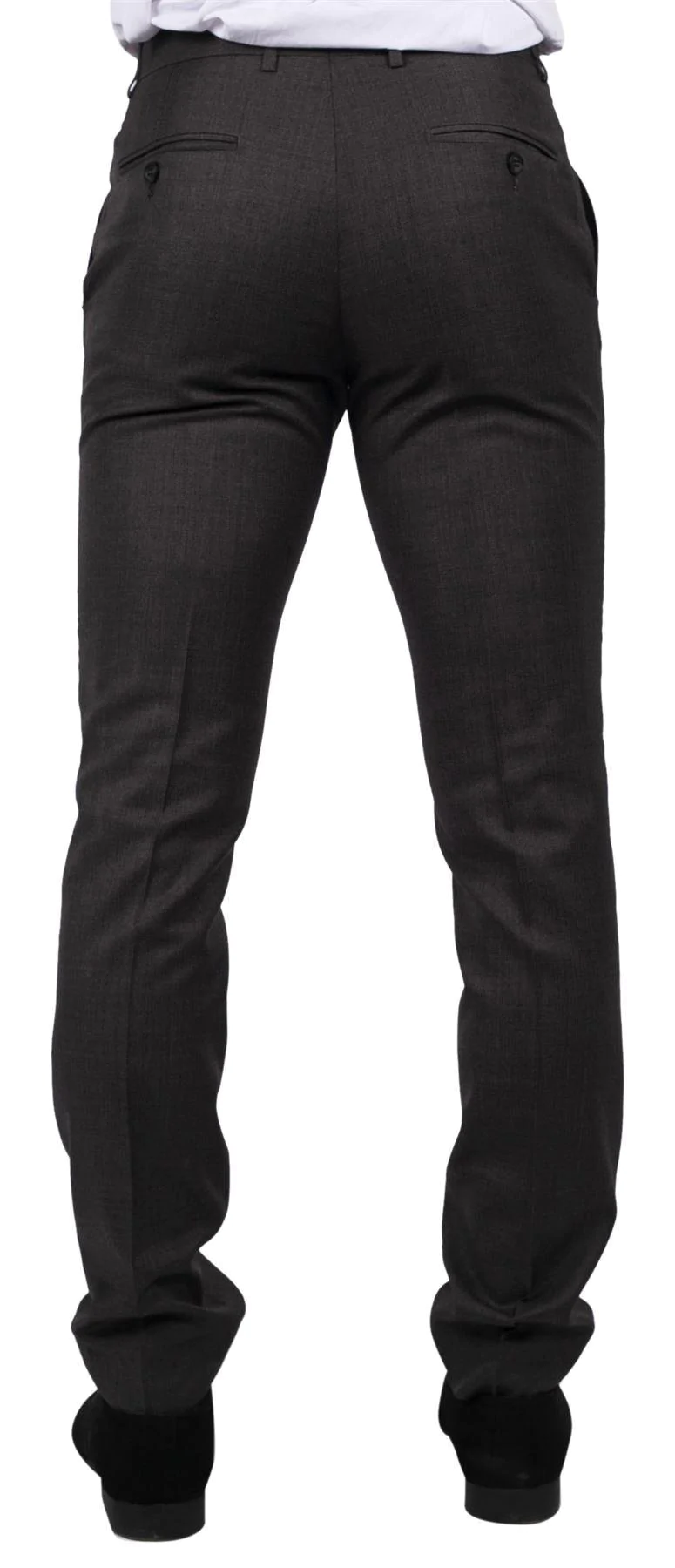 Charles - Men's Charcoal Trousers