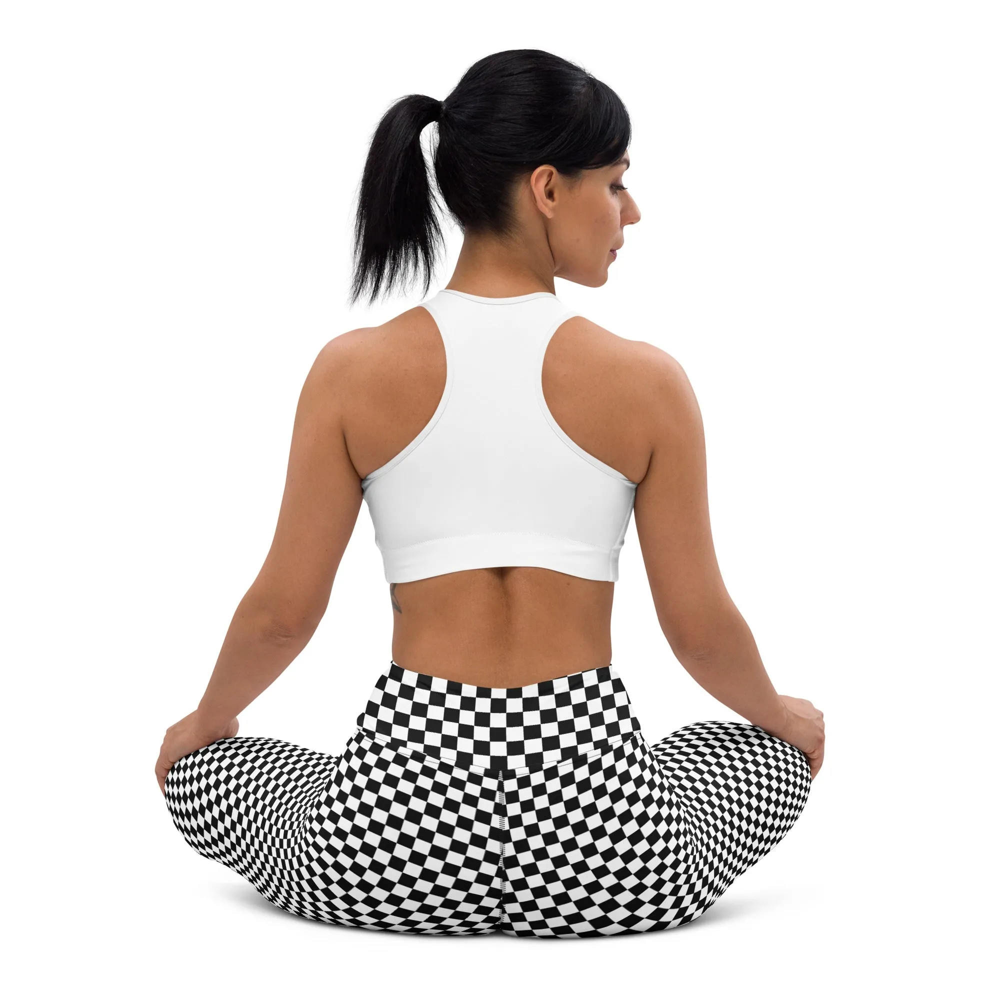 Checkered Yoga Leggings