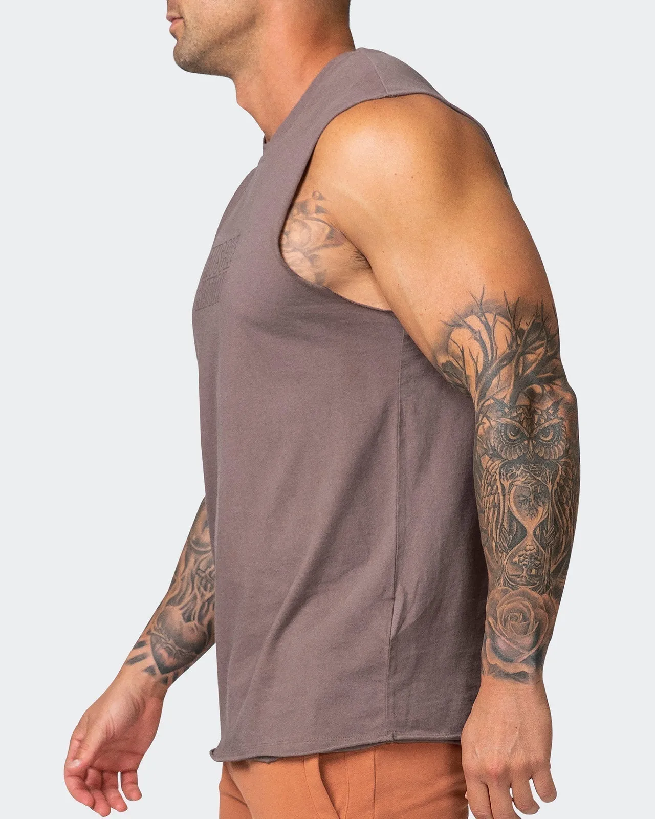 Classic Vintage Tank - Dark Taupe