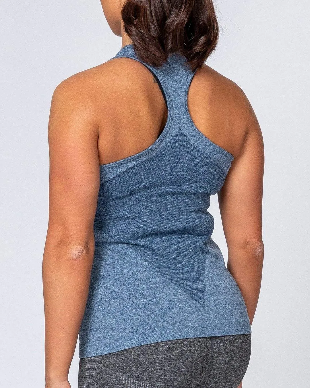 Comfort Seamless Tank - Navy Marl