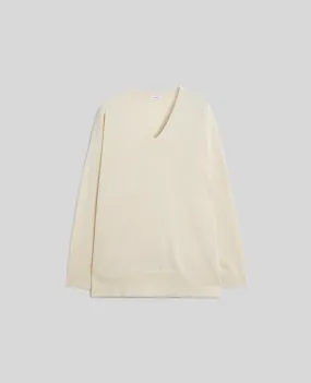 cotton jumper - cream