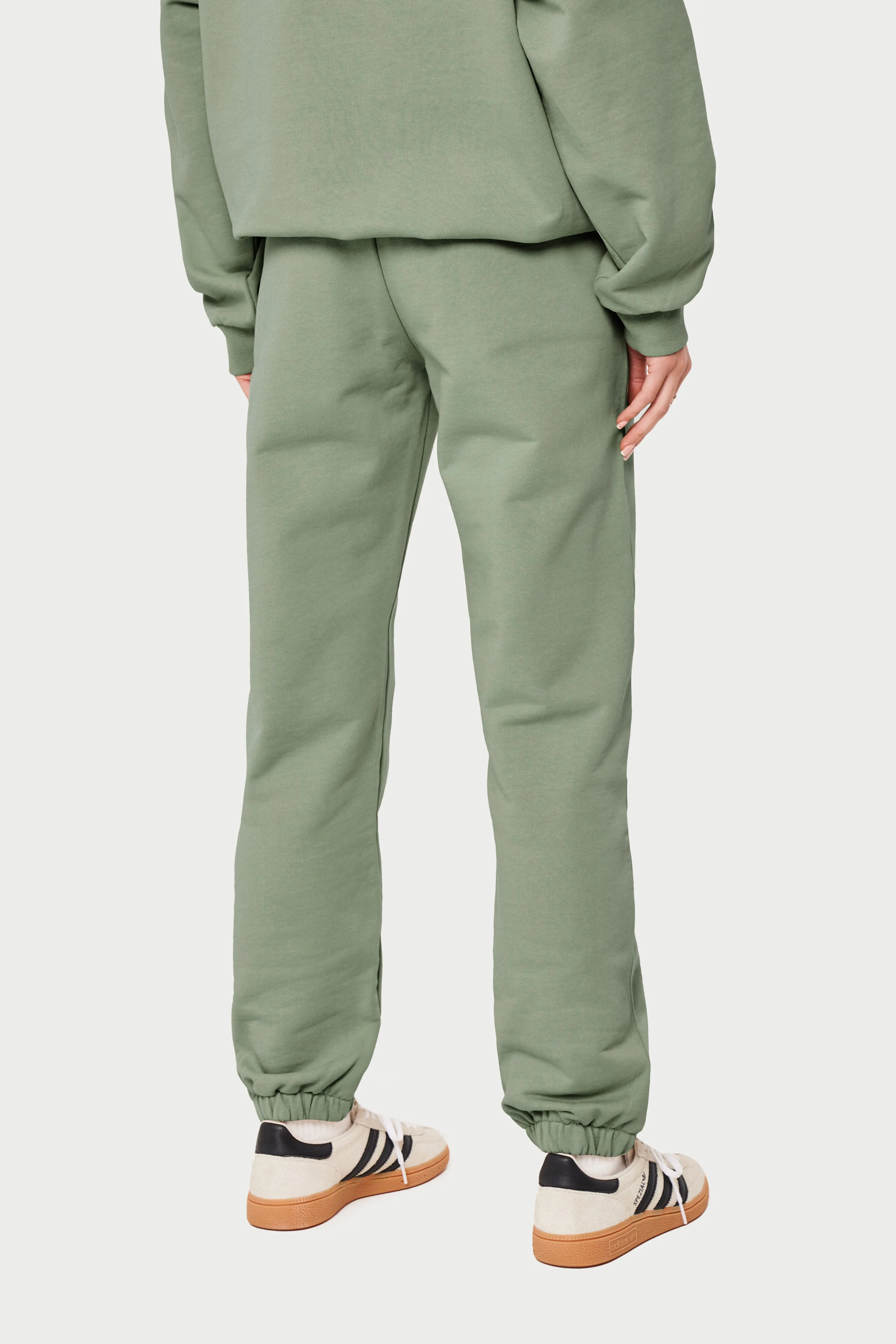 COUTURE ABSTRACT JOGGERS - SAGE