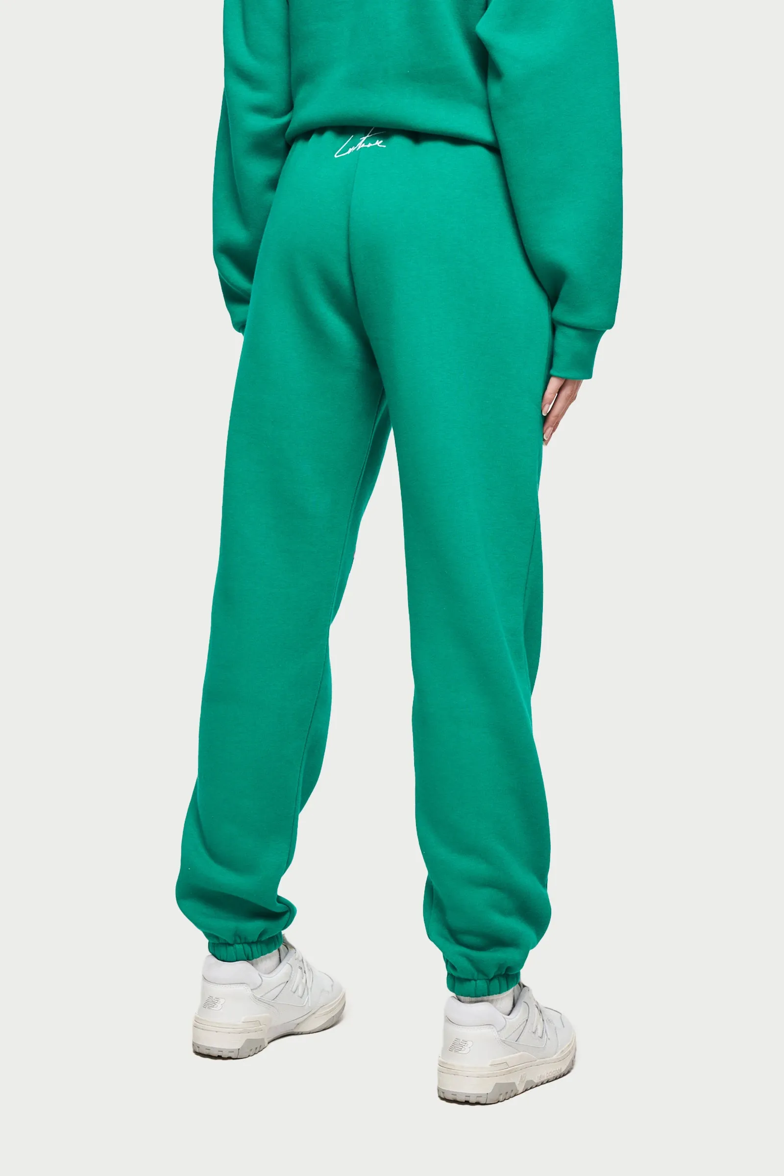 COUTURE BUBBLE OVERSIZED JOGGERS- GREEN