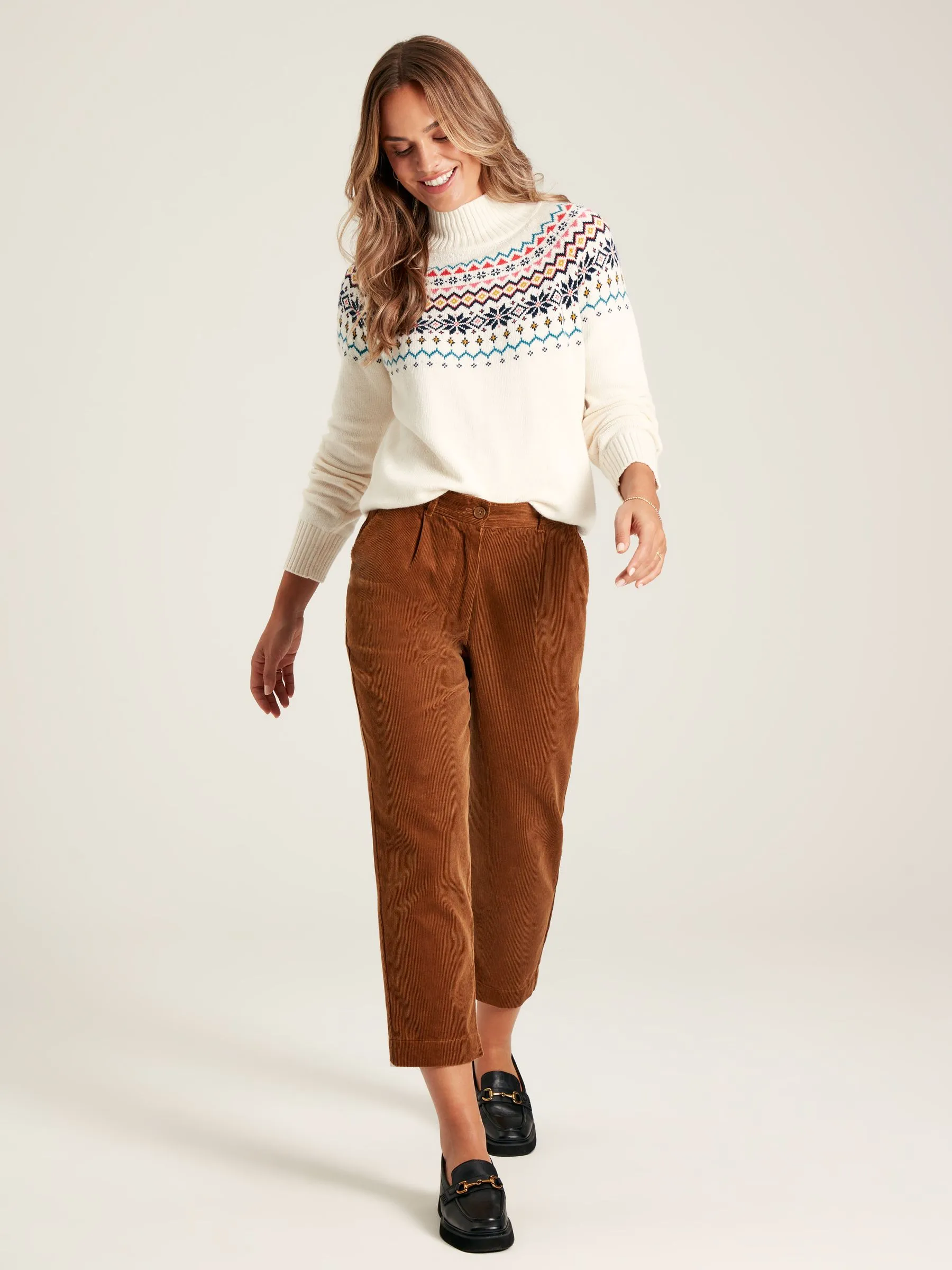 Cream Fair Isle Jumper