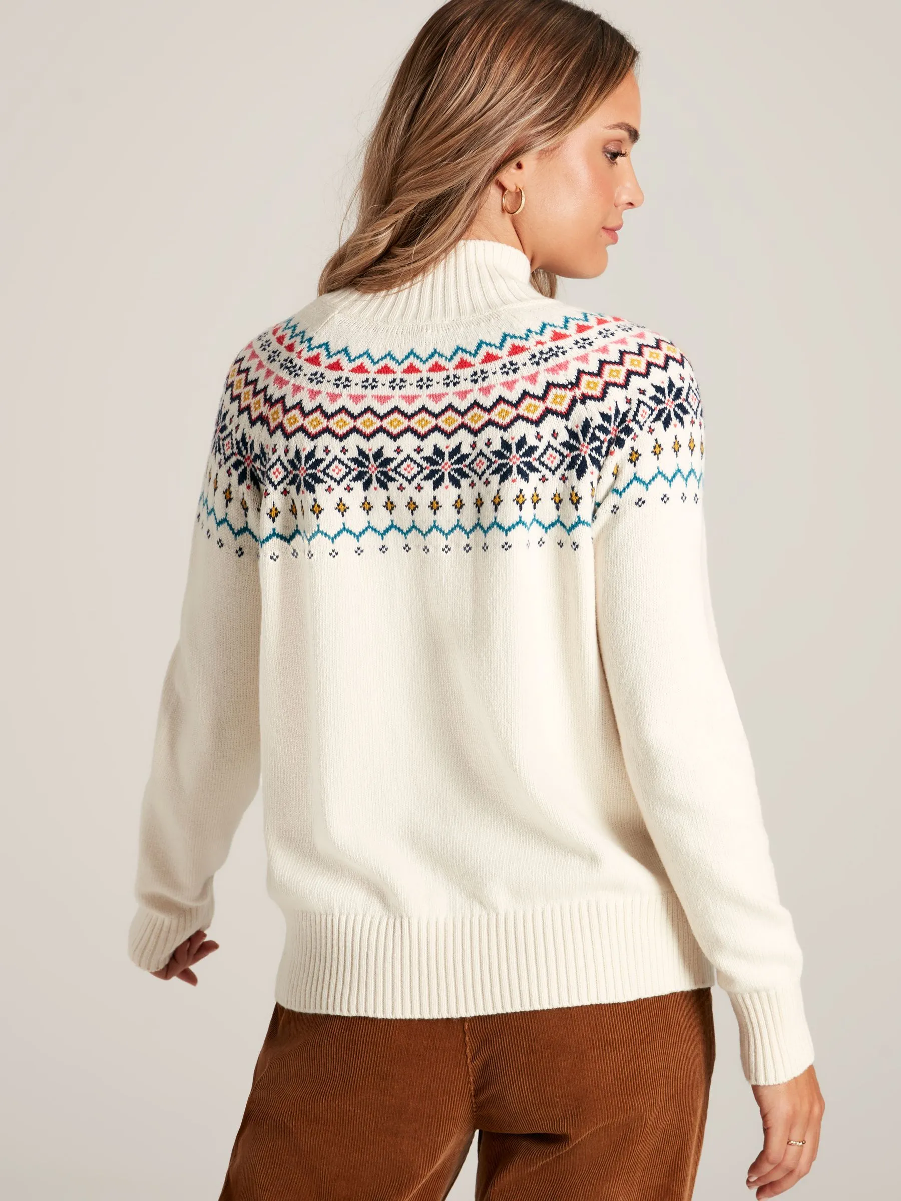 Cream Fair Isle Jumper