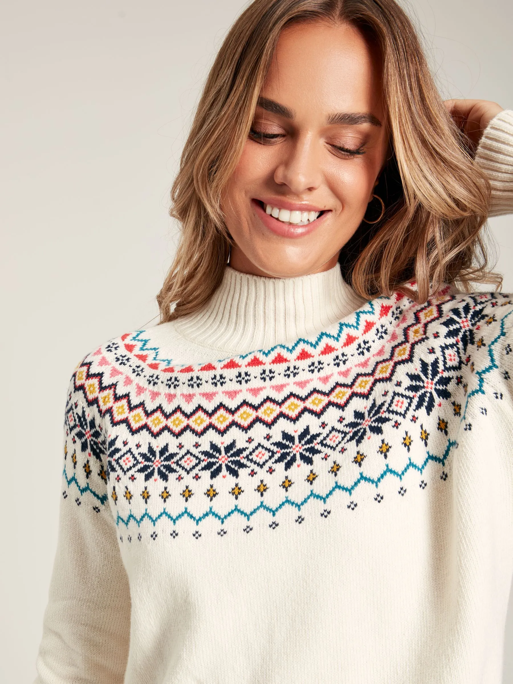 Cream Fair Isle Jumper