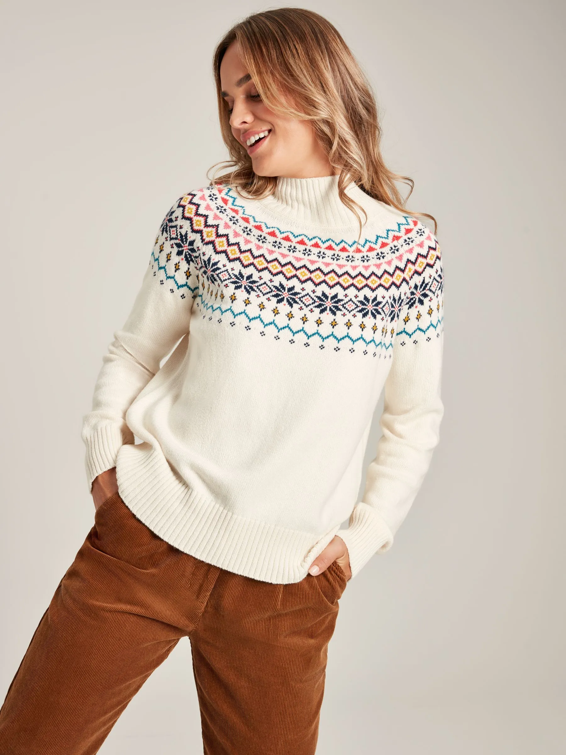 Cream Fair Isle Jumper