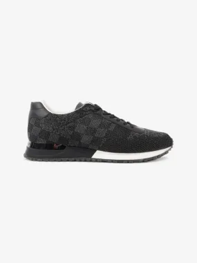 Damier Run Away Sneakers Black / Grey Tweed EU 42 UK 8