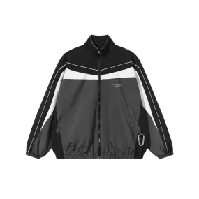 Deconstructed Splicing Carabiner Coach Jacket