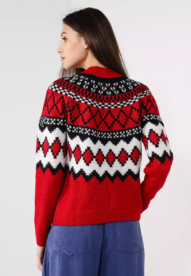 Desigual Border Jumper